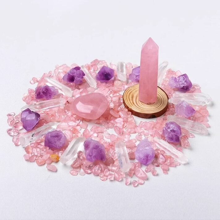 Krystallsett,Råstein,Mineralsamling